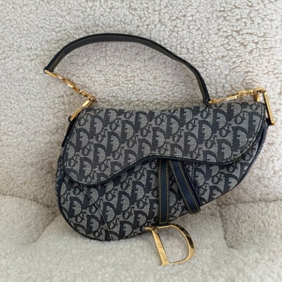 Dior Handbags - Authentic Vintage Christian Dior Saddle Bag